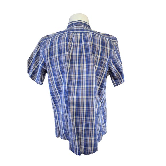 Sonoma /Polo short sleeved /(Size M) /Blue, yellow and White Stripes/ 100% Cotto - Picture 3 of 12